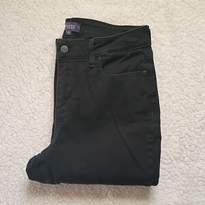 NYDJ Marilyn Straight Black Women's Jeans